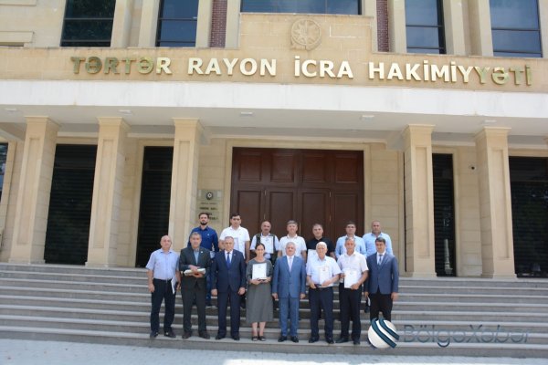 Tərtərdə “Konstitusiya və Suverenlik İli” çərçivəsində  milli mətbuatın  150 illik  yubileyi münasibəti ilə mətbuat işçiləri ilə görüş keçirilib